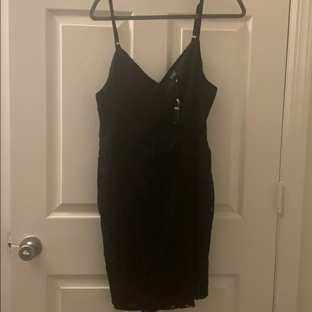 Sexy black dress